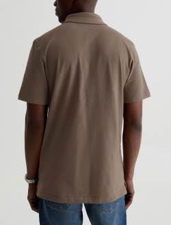 Bryce Polo Soft Mushroom Classic Short Sleeve Polo MENS TOPS Photo 8