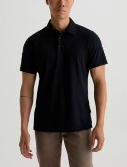 Bryce Polo True Black Classic Short Sleeve Polo MENS TOPS Photo 2