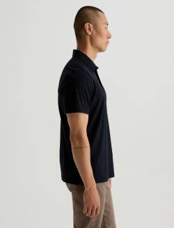 Bryce Polo True Black Classic  Short Sleeve Polo MENS TOPS Photo 4