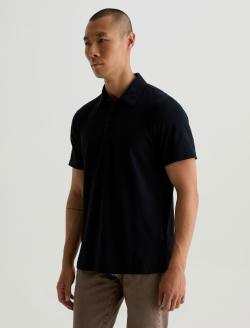 Bryce Polo True Black Classic  Short Sleeve Polo MENS TOPS Photo 7
