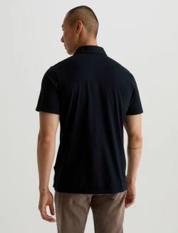 Bryce Polo True Black Classic  Short Sleeve Polo MENS TOPS Photo 8