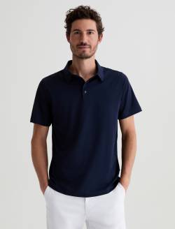 Bryce Polo Deep Navy Classic Short Sleeve Polo MENS TOPS Photo 2