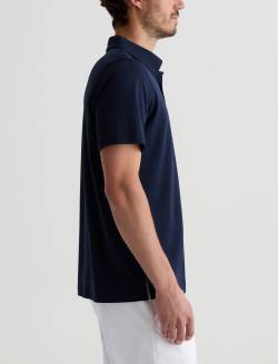 Bryce Polo Deep Navy Airluxe™ Classic Short Sleeve Polo MENS TOPS Photo 4