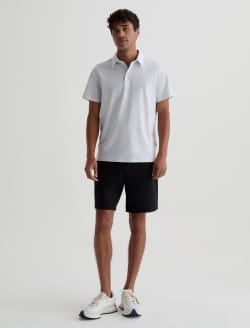 Bryce Polo Heather Grey Classic Short Sleeve Polo MENS TOPS Photo 5