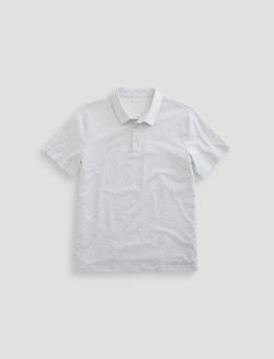 Bryce Polo Heather Grey Classic Short Sleeve Polo MENS TOPS Photo 1