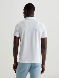Bryce Polo True White Classic Short Sleeve Polo MENS TOPS Photo 8