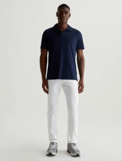 Bryce Johnny Collar Deep Navy Classic Collar Fit MENS TOPS Photo 4