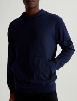 Wesley Hoodie Deep Navy Relaxed  Hoodie MENS TOPS Photo 2