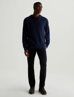 Wesley Hoodie Deep Navy Relaxed  Hoodie MENS TOPS Photo 4