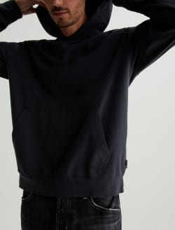 Wesley Hoodie Ink Stone Relaxed  Hoodie MENS TOPS Photo 2