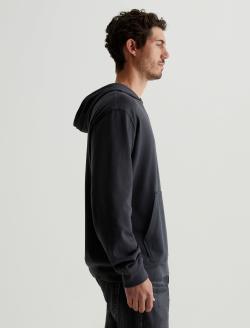 Wesley Hoodie Ink Stone Relaxed  Hoodie MENS TOPS Photo 3