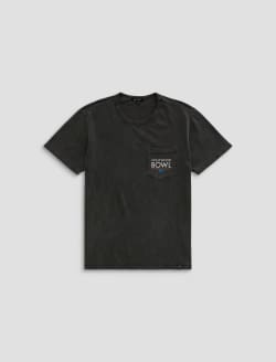 Nick Pocket Tee P Hollywood Bowl Abstract Keys Slim Fit Tee MENS TOPS Photo 1