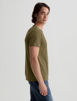 Nick Pocket Tee Heritage Coastal Moss Slim Fit Tee MENS TOPS Photo 4