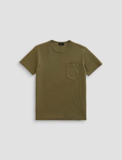 Nick Pocket Tee Heritage Coastal Moss Slim Fit Tee MENS TOPS Photo 1