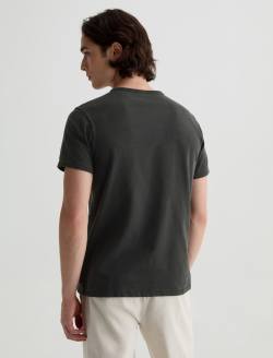 Nick Pocket Tee Heritage Black Slim Fit Tee MENS TOPS Photo 8