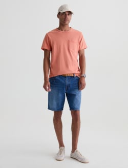 Nick Pocket Tee Heritage Orange Spritz Slim Fit Tee MENS TOPS Photo 5