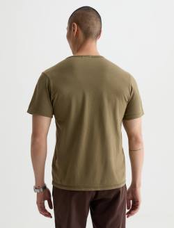 Nick Pocket Tee Stony Hill H. Coastal Moss Slim Fit Tee MENS TOPS Photo 8