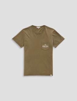 Nick Pocket Tee Stony Hill H. Coastal Moss Slim Fit Tee MENS TOPS Photo 1