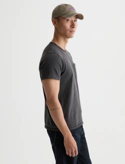 Nick Pocket Tee Stony Hill Heritage Black Slim Fit Tee MENS TOPS Photo 4