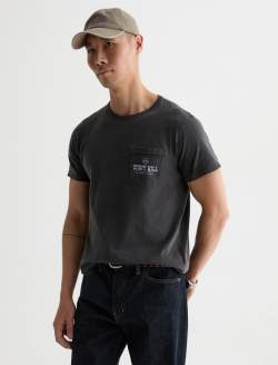 Nick Pocket Tee Stony Hill Heritage Black Slim Fit Tee MENS TOPS Photo 7