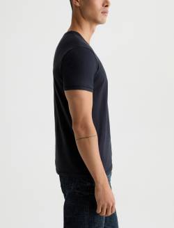 Nick Pocket Tee Sulfur Deep Navy Slim Fit Tee MENS TOPS Photo 4