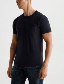 Nick Pocket Tee Sulfur Deep Navy Slim Fit Tee MENS TOPS Photo 7