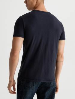 Nick Pocket Tee Sulfur Deep Navy Slim Fit Tee MENS TOPS Photo 8