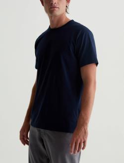 Bryce Crew Deep Navy Classic Crew Neck MENS TOPS Photo 6