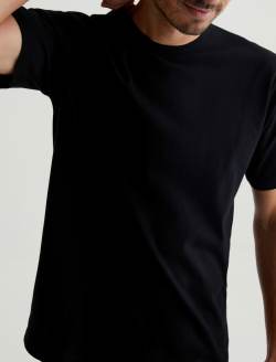 Bryce Crew True Black Classic Crew Neck MENS TOPS Photo 2