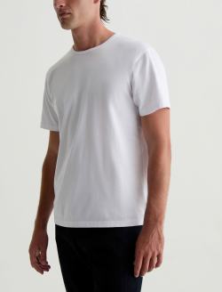 Bryce Crew True White Classic Crew Neck MENS TOPS Photo 7