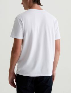 Bryce Crew True White Classic Crew Neck MENS TOPS Photo 8