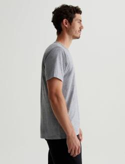 [ JEANS] Crew Neck T-shirt★人気★ Mens Bryce Crew Heather Grey at AG Jeans Official Store