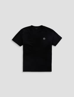 Bryce Crew AG Chest Logo True Black Classic Tee MENS TOPS Photo 1