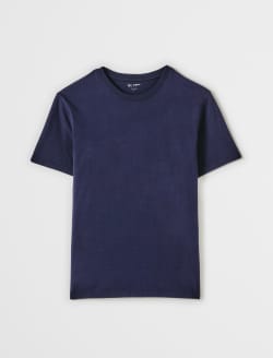 Bryce Crew Deep Navy Classic Crew Neck MENS TOPS Photo 1