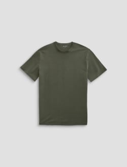 Bryce Crew Forest Moss Classic Crew Neck MENS TOPS Photo 1
