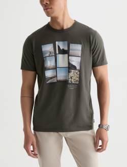 Bryce Crew Cali Film Forest Moss Classic Tee MENS TOPS Photo 2
