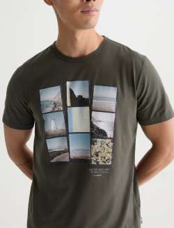 Bryce Crew Cali Film Forest Moss Classic Tee MENS TOPS Photo 3