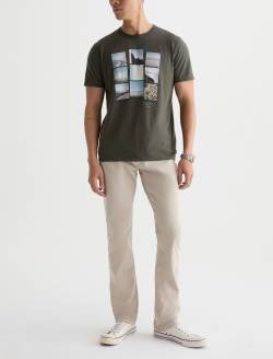 Bryce Crew Cali Film Forest Moss Classic Tee MENS TOPS Photo 5