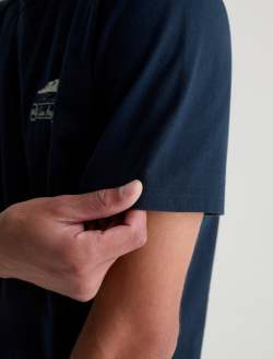 Bryce Crew Channel Island Deep Navy Classic Tee MENS TOPS Photo 6