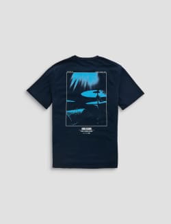 Bryce Crew Indigo Sessions Deep Navy Classic Graphic Tee MENS TOPS Photo 9
