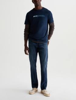 Bryce Crew Indigo Sessions Deep Navy Classic Graphic Tee MENS TOPS Photo 5