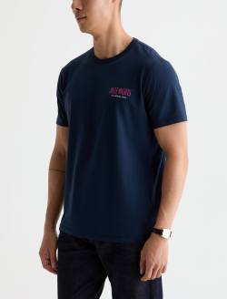 Bryce Crew Jazz Night Deep Navy Classic Graphic Tee MENS TOPS Photo 7