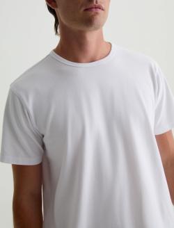 Bryce Crew True White Classic Crew Neck MENS TOPS Photo 3