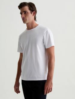 Bryce Crew True White Classic Crew Neck MENS TOPS Photo 7