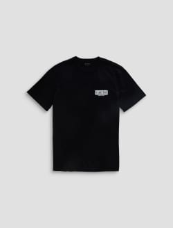 Bryce Crew P Jazz Matchbook True Black Classic Graphic Tee MENS TOPS Photo 1