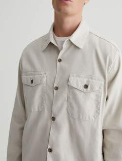 Elias Shirt Jacket Pebble Creek Oversized Shirt Jacket MENS TOPS Photo 2