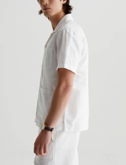 Foster Shirt Coconut Milk Cabana Shirt MENS TOPS Photo 3