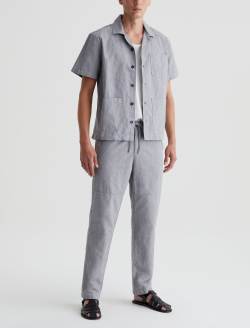 Foster Shirt Shady Palm Cabana Shirt MENS TOPS Photo 2