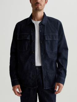 Elias Shirt Jacket Gleam Oversized Shirt Jacket MENS TOPS Photo 1
