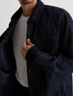 Elias Shirt Jacket Gleam Oversized Shirt Jacket MENS TOPS Photo 2